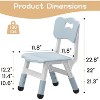 CuisinSmart Kids Chair Set Height Adjustable Kid Chair, Toddler Chairs for Children Boys Girls Age 2-6, for Home, Family, Classroom, Nursery - 4 of 4