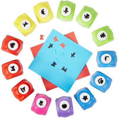 Bright Creations 15 Piece Craft Hole Punch Shapes for Scrapbooking Cutouts, Artwork, Crafting, Scrapbooks, Paper Craft Supplies