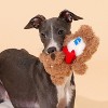 ZEZE Nick the Bear Crinkle Pet Toy-Brown - 3 of 4