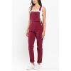 Women's High Waist Double Cuff friend Overall Jeans - Judy Blue - 2 of 4