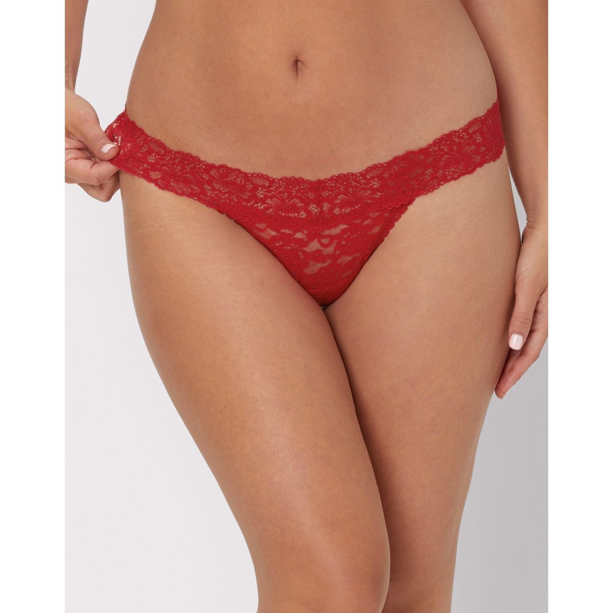 All-Over Lace Thong