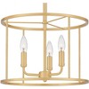 Quoizel Lighting Abner 3 - Light Pendant in  Aged Brass - 4 of 4