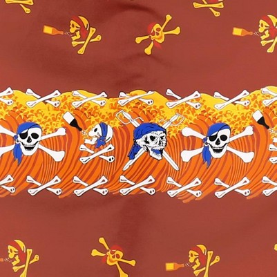 caribbean pirates red