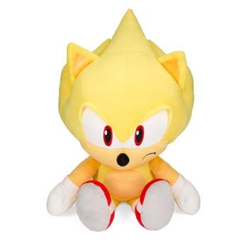 NECA Sonic the Hedgehog 16" Stylized Hug Me Super Sonic Action Figure