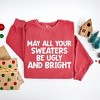 Simply Sage Market Women's  Garment Dyed Graphic Sweatshirt  Sweaters Be Ugly and Bright - 3 of 4