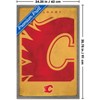 Trends International NHL Calgary Flames - Logo 25 Framed Wall Poster Prints - 3 of 4