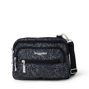baggallini Women's Triple Zip Bagg Small Crossbody Bag - 1 of 4