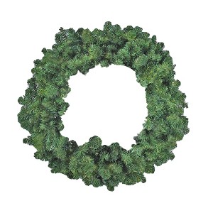 Novelty Lights LED Pre-Lit Artificial Christmas Wreath, Colorado Pine Greenery, Christmas Decoration - 1 of 4