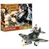 Hasbro Indiana Jones Worlds of Adventure Doctor Jürgen Voller Action Figure with Plane - image 3 of 4