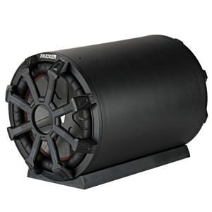 Kicker 46CWTB104 10" 4-Ohm TB-Series Subwoofer Enclosure w/ Passive Radiator - 1 of 3