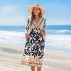 Women's Boho Chic Printed Beach Maxi Dress - Cupshe - 3 of 4