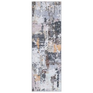 Modern Abstract Large Living Room Bedroom Area Rugs, Washable Soft Non Slip Floor Carpet for Home Office - 1 of 4