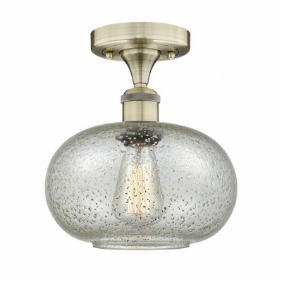 Gorham - 1 Light Semi-Flush Mount In Industrial Style-10.75 Inches Tall and 9.5 Inches Wide