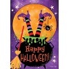 Briarwood Lane Witch Feet Halloween Garden Flag Cauldron Full Moo - 3 of 4