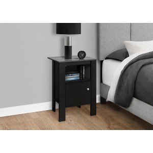 NicBex Modern Nightstand with 1 Drawer and Open Shelf Bedside Table with Storage End Table for Living Room, Bedroom - 1 of 4