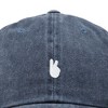 Dalix Lil Peace Sign Embroidered Cotton Cap Outdoor Dad Hat Womens - 2 of 4