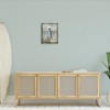 Stupell Industries Coastal Pelican Bird Abstract Portrait Floating Frame Canvas Art, Gray, 17" x 21" - 3 of 4
