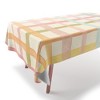 Gigi Rosado Pastel Plaid Tablecloth - Deny Designs - 2 of 3