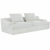 NicBex Couches for Living Room Oversized 4 Seater Couch Corduroy Fabric Upholstered Sofa Wide Armrests Compressed Sofa in a Box, No Assembly - 3 of 4