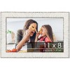 PosterPalooza | Photo Size Ornate White Picture Frame - UV Acrylic, Foam Board Backing, Hanging Hardware - 2 of 4