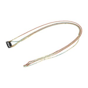 Unique Bargains Women's Style 1 Rhinestone Braided Hair Chain 1 Pc - 1 of 4
