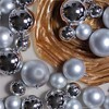 Northlight Shatterproof Christmas Ball Ornaments - 2.25" to 4" (100mm) - Silver Splendor - 50ct - 3 of 4