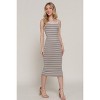 Slickblue Women’s Spring Sweater Dress, Straight Neck Stripe, Comfortable Fit, Multiple Color Options, Size S–L - 4 of 4