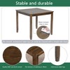 5-Piece Dining Set with a Square Table and 4 Chairs for Kitchen, Dining Room - 4 of 4