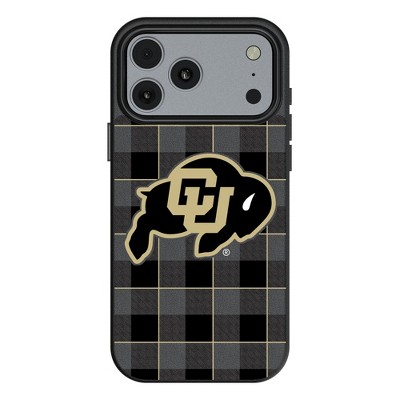 NCAA Big 12 Universities Plaid MagSafe Compatible Cell Phone Case for Apple iPhone 17 Series