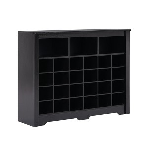 NicBex Shoe Cabinet with Curved Base Modern 5-Tier Free Standing Shoe Racks,Holds Up to 24 Pairs of Shoes,Suitable for Entryway,Hallway - 1 of 4