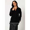 Petal and Pup Elise Contrast Hem Knit Sweater - 3 of 4