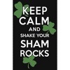 Men's Lost Gods St. Patrick's Day Keep Calm and Shake your Shamrocks T-Shirt - 2 of 4
