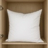 HomeRoots 18" White Cotton Down Blend Throw Pillow Insert - 2 of 4