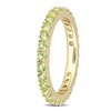 Everly Jewelry – 10K Yellow Gold 1 1/6 TGW Peridot Fashion Ring - 4 of 4