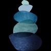 Men's Design By Humans Balancing Stones By jaggedhues T-Shirt - 2 of 4