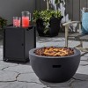 GDFStudio Outdoor 40,000 BTU Lightweight Concrete Fire Pit Bowl - 2 of 4