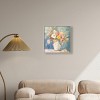 Art Remedy Vase of Spring Flowers Chic Farmhouse Wall Art Framed - 2 of 4