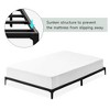 Metal Low Bed Frame, 6 Inch Twin Size Platform Bed Frames, Heavy Duty Mattress Foundation - 4 of 4