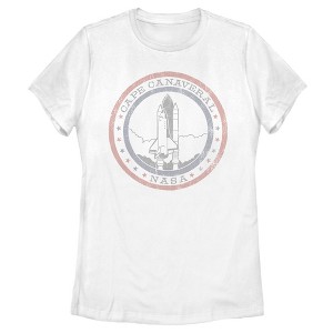 Women's NASA Cape Canaveral Lift Off And T-Shirt - 1 of 4