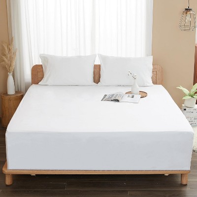 DOMETOUR Anti Slip Bed Sheet Cover with Elastic Elastic Band Suitable for Thick Mattresses