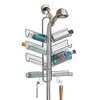 iDesign Shower Caddy - Bottle Organizer with Slanted Shelves - 2 of 4