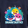 Boys' - Baby Shark - Sharktastic Graphic Long Sleeve Fleece Sweatshirt - 2 of 4