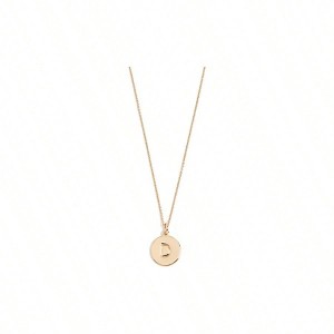 Gold Initial Pendant for Women, Elegant with Personalized Letter Design - 1 of 4