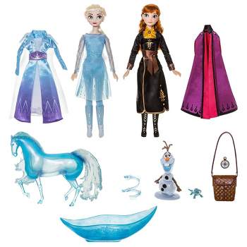 Frozen Disney 2 Elsa's Fold and Go Ice Palace, juego de castillo, juguete  para niños a partir de 3 años