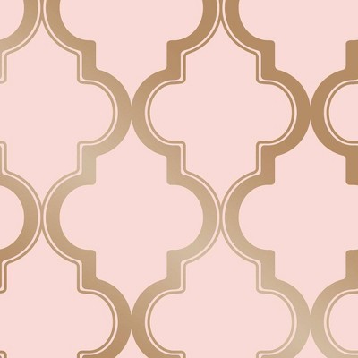  Peel and Stick Wallpaper Love Romantic with Rose Gold