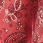 rose pink bandana paisley