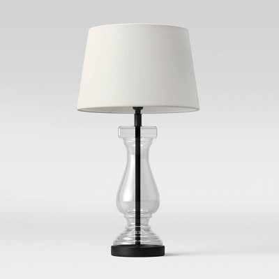 large cream table lamp