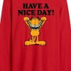 Men's - Garfield - Have A Nice Day Long Sleeve Graphic T-Shirt - 2 of 3