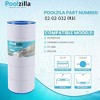 Poolzilla Replacement Pool Filter for PLFPXST150, Hayward X-Stream CC1500, CC-1500-E, Waterway Pro Clean 150, Unicel C-8316, Filbur FC-1286 - 3 of 4
