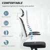 Aghana Digitals Ergonomic Mesh Office Chair with Adjustable Headrest, Lumbar Support, Flip-up - 4 of 4